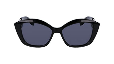 Karl Lagerfeld Women's KL6102S Sunglasses, Black, Einheitsgröße im Sale